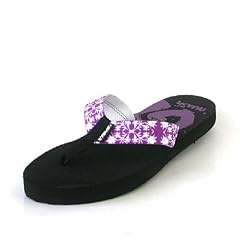 Teva Flip flops Mush Print Women kapa hollyhock