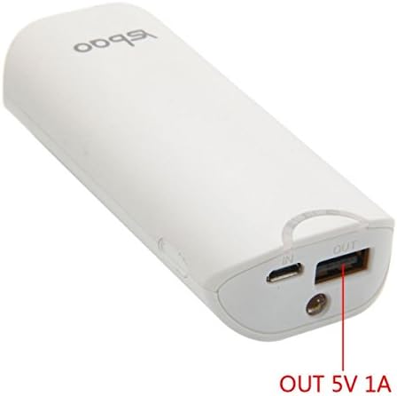 Ysbao YSB-S3II 5600mAh 5V Mobile Power Bank with LED Torch White