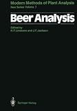 Beer Analysis (Molecular Methods of Plant Analysis)