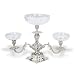Three-Light Silverplated Epergne