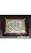 Rectangular Wood and Silver Plated Challah Board
