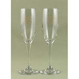 Review Yacanna  / 50th Anniversary Toasting Flutes