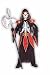 Bare Bones Skeletal Reaper Adult Halloween Costume Size Standard ()