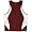 Dark Maroon/White