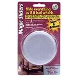 Magic Sliders #04100 4PK 4" Round Sliding Disc
