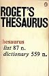 Roget's Thesaurus of English Words and Phrases