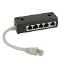 ISDN Verteiler 5x RJ45 Bu - Kabel