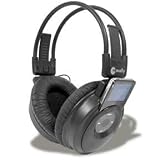 Wireless stereo headset for iPod nano