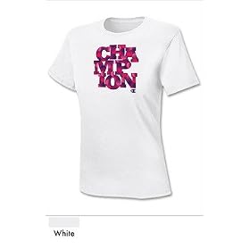 Champion Cotton Jersey Ladies T Shirt with Cyberdot Graphic # CT1124