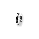 Beaded Spacer Charm in Sterling Silver for Reflections, Expression, Kera, Pandora and SilveRado Bracelets & Necklaces