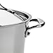 Anolon Nouvelle Copper Stainless Steel 8.25-Qt. Covered Stockpot