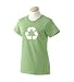 Women's Recycle T-Shirt, L, Pistachio