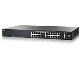 31b8jhDodRL. SL160  Cisco SF200 24P Switch 24 10/100 Ports, Smart Switch, PoE, 2 Combo Mini GBIC Ports, Warranty, One Year Tech Support   SLM224PTNA