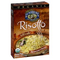 Lundberg Organic Risotto, Alfredo, Parmesan Cheese, 5.5 oz, (pack of 3)