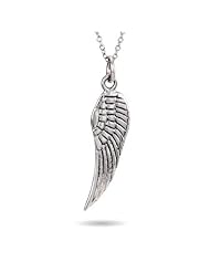 Sterling Silver Angel Wing Pendant