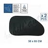 Sumex 4410008 3-Layer Lateral Sun Shade with UV Protection 38 x 65 cm (2 Pieces)