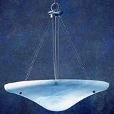 00-0249-50-55 U Pendant in Antique brass and White alabaster by LEDS