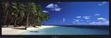 (13x37) Kenrou Kimura Island Beach Maldives North Indian Ocean Art Print Poster