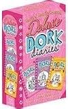 Dork Diaries Collection Rachel Renee Russell 4 Books Set (Dork Diaries 3 1/2 : How to Dork Your Diary, Dork Diaries, Party Time, Pop Star) (Dork Diaries)