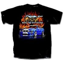 Ford Mustang ON FIRE Classic T-shirt