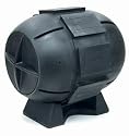 Achla CMP03 Spinning Compost Mixer Black Plastic
