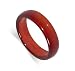 Carnelian 6 MM Band Gemstone Ring