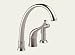 Delta Select 61601-PCBB170 Providence Contemporary Single Handle Kitchen Faucet W/ Side Spray, Chrom