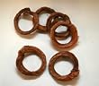 Bully Stick Rings - 3 Inches - 25 pack