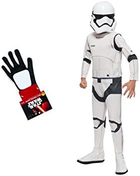 Big Boys Star Wars the Force Awakens Stormtrooper Costume and Gloves Set