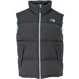 Men's Nuptse Vest - size: Medium - Colour: Asphalt 