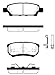 Produkt-Bild: AUTEK Bremsbel&auml;ge hinten OPEL ASTRA 2.0OPC 2.016VTurbo DODGE CALIBER 2.0CRD 1.8 2.4 CITROEN C-CROSSER 2.2HDi MITSUBISHI LANCER 1.3 2.0 1.6 OUTLANDER 2.0DI-D 2.4Mivec 2.04WD 2.0Turbo4WD 2.44WD PEUGEOT 4007 2.2HDi