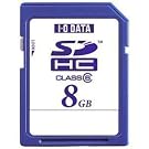 I-O DATA SDHCメモリーカード...