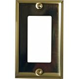 Channel Vision 5200 Single Gang Box Network Camera - Polished Brass - Black & White - CCD - Cable