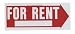 10x24 For Rent Sign Image