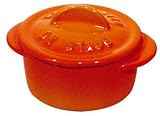 Staub Basix Set of Two Enameled Mini, Orange