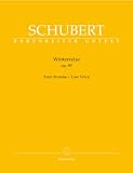 Winterreise op. 89: Tiefe Stimme. Vorwort von Walther Dürr über Entstehungsgeschichte und Quellenlage. Auf Grundlage der praktischen Gesamtausgabe sämtlicher Schuber-Lieder, Band 3