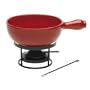2.6 Quart Fondue Set in Red Flame