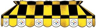Pittsburgh Steelers Pool Table Light 40 Inch