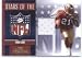 2007 Playoff Prestige Stars of the NFL Materials #9 Frank Gore - San Francisco 49ers (Piece of Authentic Game-Worn Jersey ) (Football Cards)