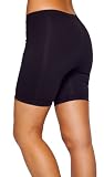 athletica womens clothes-Womens Dance Supplex 5 Inch Bike Short by City Lights - Large
