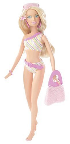 Childrens Toyshop  Toys : BEACH GLAM BARBIE
