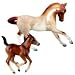 Breyer Stablemates Warmblood Stallion and Foal