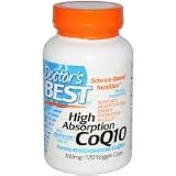 Doctors Best, la CoQ10 absorption élevée avec Bioperine USP / JP, 100 mg, 120 capsules végétales