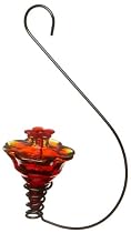 MiniBlossom Hanging Hummingbird Feeder Gloria Flame Red
