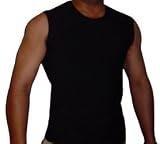 Underworks Cotton Concealer Compression Gynecomastia Muscle Shirt