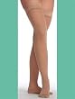 Juzo Hostess 2501 Closed Toe Thigh Highs w/ Silicone Top Band 20-30 mmHg