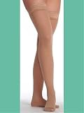 Juzo Hostess 2501 Closed Toe Thigh Highs w/ Silicone Top Band 20-30 mmHg