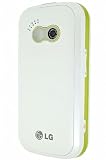 LG KS360 Unlocked Phone with 2 MP Camera, Bluetooth Stereo and MP3, Video Player--International Version with No Warranty (White/Green)