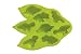 from Premier Housewares Premier Housewares Non Stick Dinosaur Shape Silicone Cake Mould, Set of 8, Lime Green Model 0804983