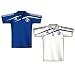 FC Schalke 04 Polo-Shirt. Adidas Logo ist gestickt, das Schalke 04 Emblem ist aufgedruckt. Durch 
CLIMALITE ist das Shirt sehr angenehm zu tragen.   Farbe: blau / weiss. Material: 100 % Polyester, 
Climalite.